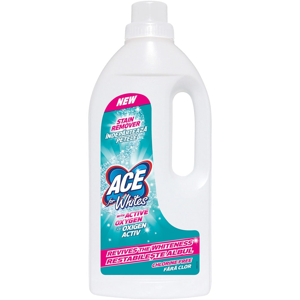 Solutie pentru indepartarea petelor ACE Whites, 1l