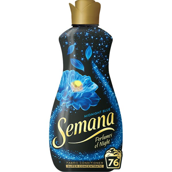 Balsam de rufe Superconcentrat Semana Parfumes of Night Midnight Blue, 1.9 l, 76 spalari