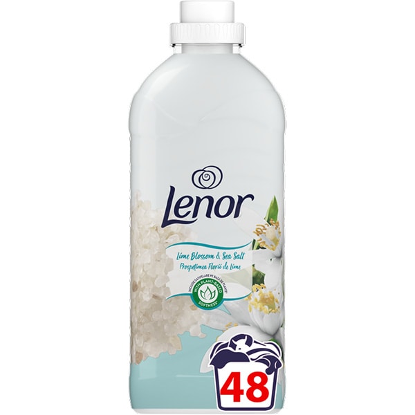 Balsam de rufe LENOR Limeblossom & Sea Salt, 1.44l, 48 spalari
