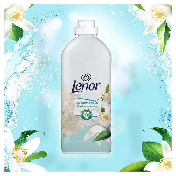 Balsam de rufe LENOR Limeblossom & Sea Salt, 1.44l, 48 spalari