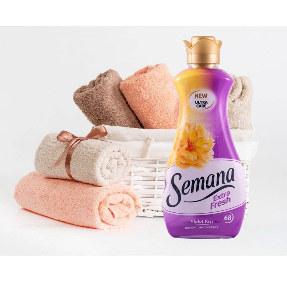 Balsam de rufe SEMANA Extra Fresh Violet Kiss, 1.7 l, 68 spalari