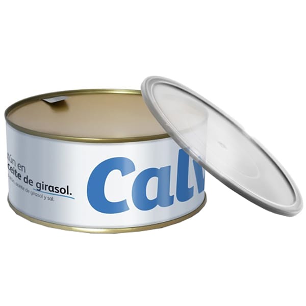 Ton in ulei de floarea soarelui CALVO, 900g, 3 bucati