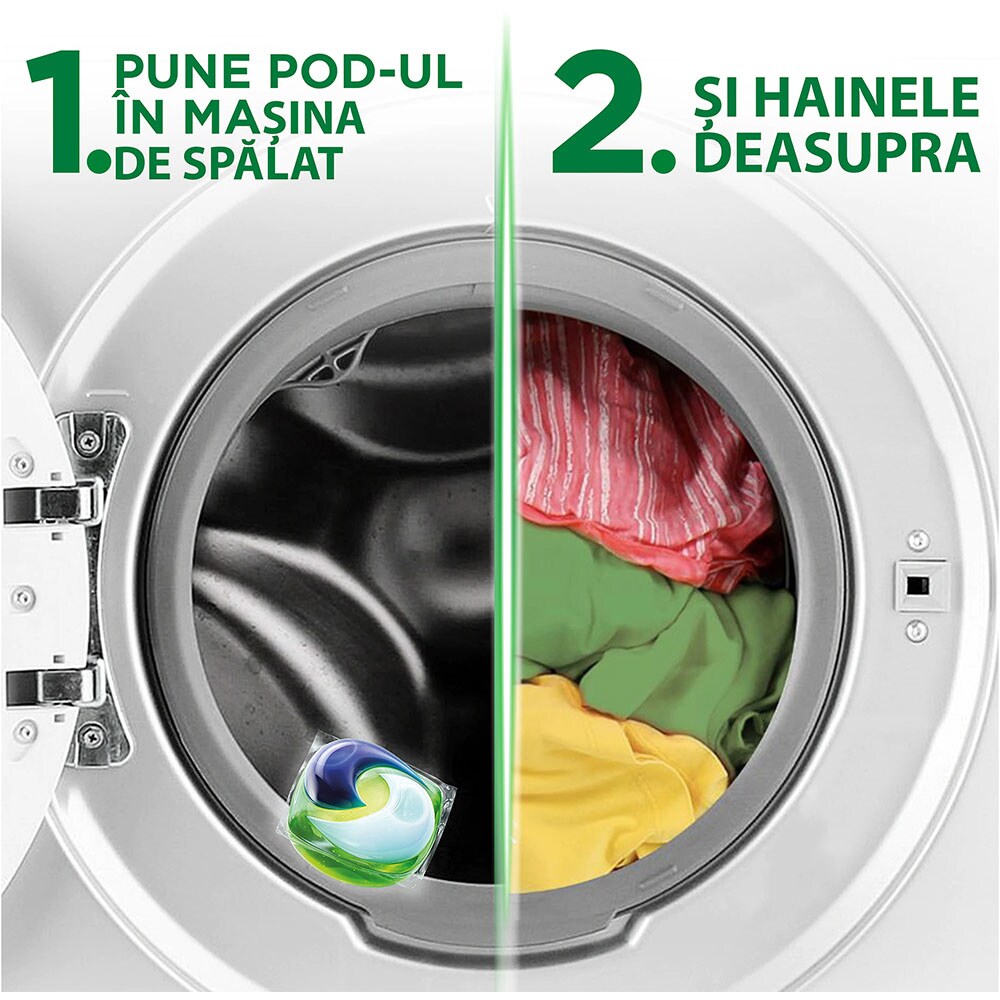 Detergent capsule ARIEL All in One PODS Color, 82 spalari
