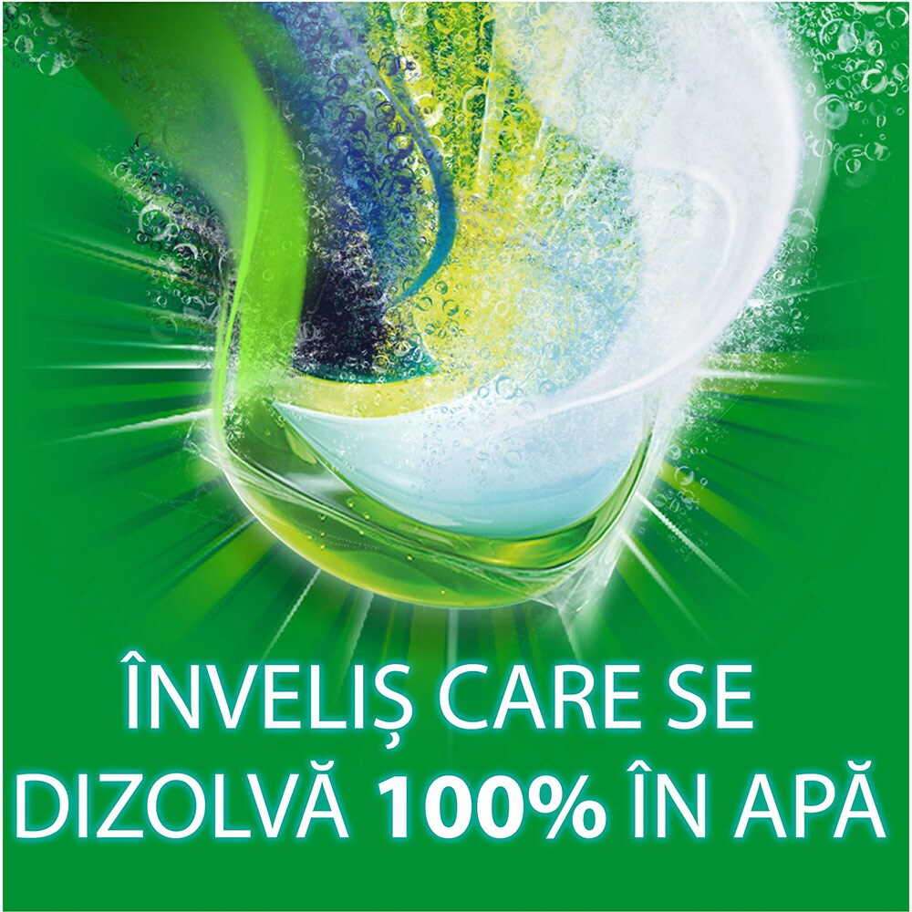 Detergent capsule ARIEL All in One PODS Mountain Spring, 70 spalari