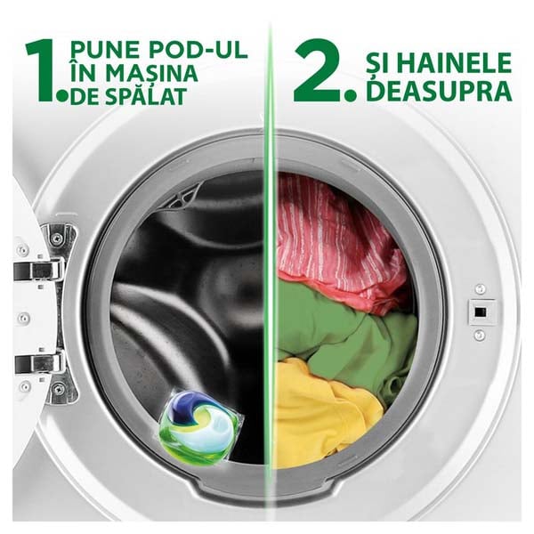 Detergent capsule ARIEL All in One Pods Color, 100 spalari