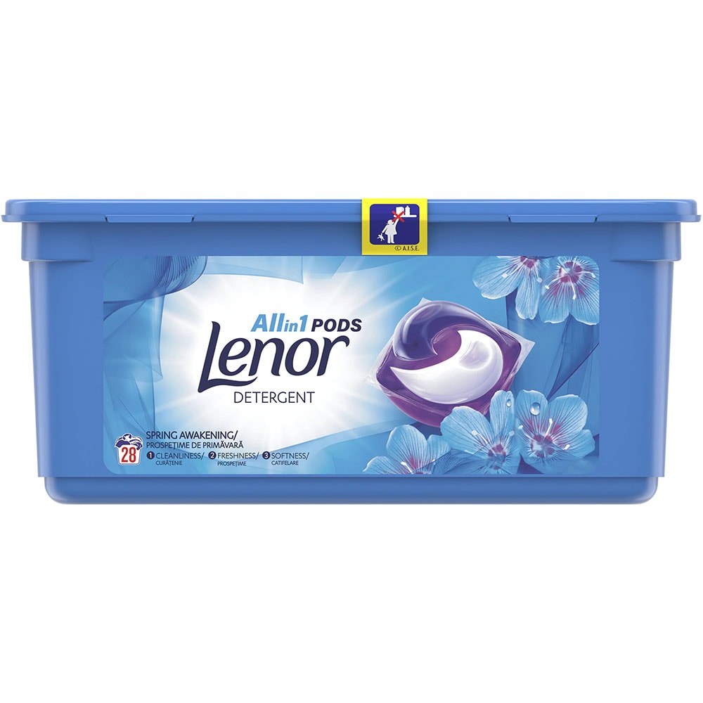 Detergent capsule LENOR Spring Awakening, 28 spalari