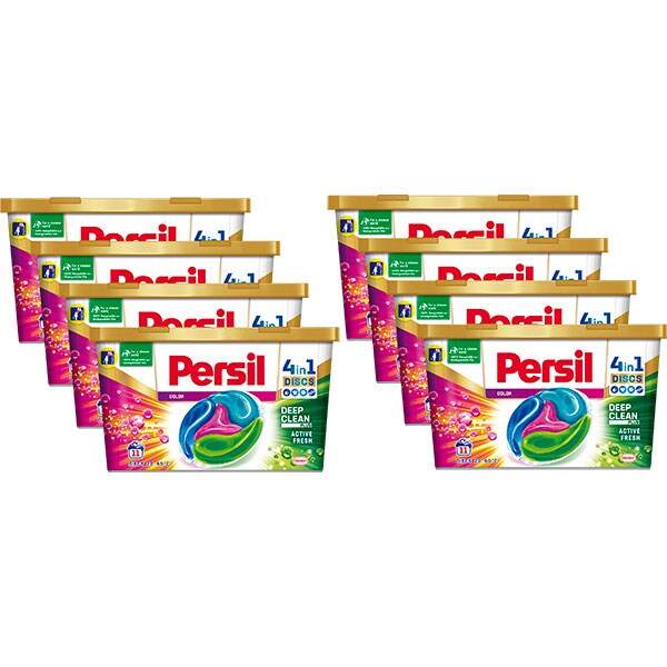 Pachet Detergent capsule PERSIL Discs Color, 88 spalari
