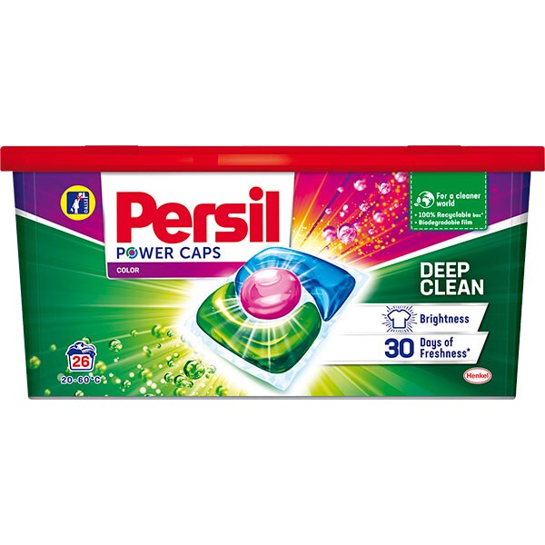 Detergent capsule PERSIL Power Caps Color, 26 capsule