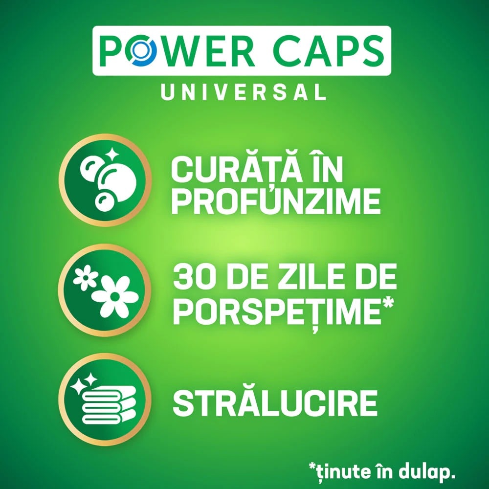 Detergent capsule PERSIL Power Caps Color, 26 capsule