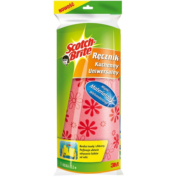 Laveta SCOTCH-BRITE MMLA0301, 12 bucati, diverse culori