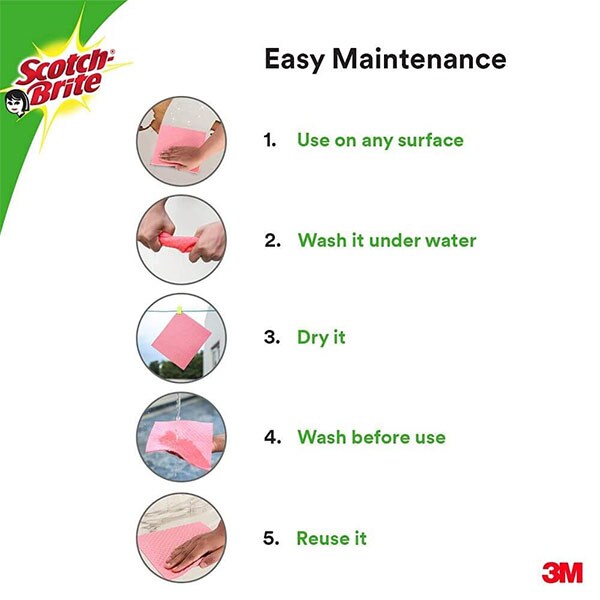 Laveta SCOTCH-BRITE MMLA1100, 3 bucati