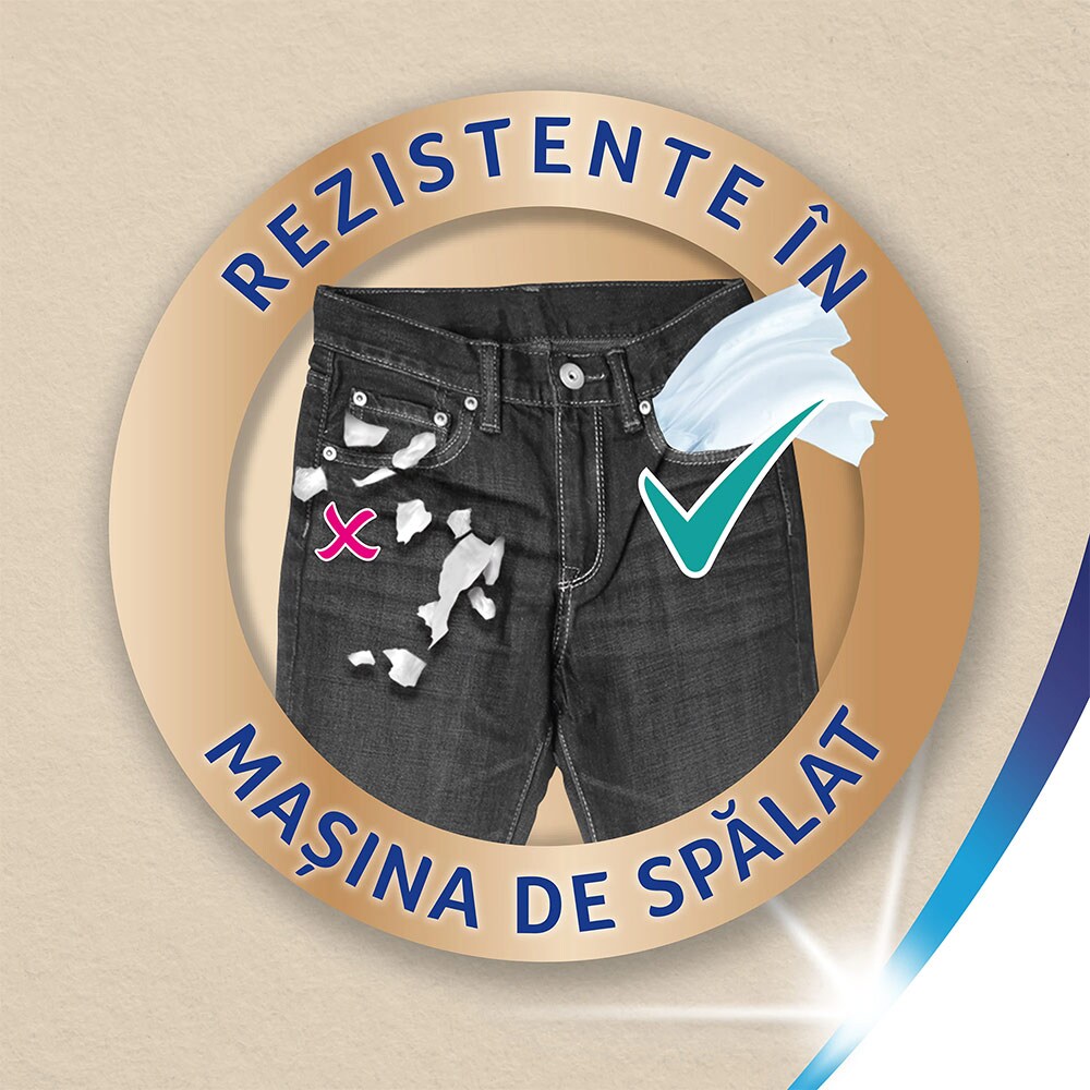 Servetele faciale ZEWA Softis Natural Soft, 4 straturi, 80 bucati