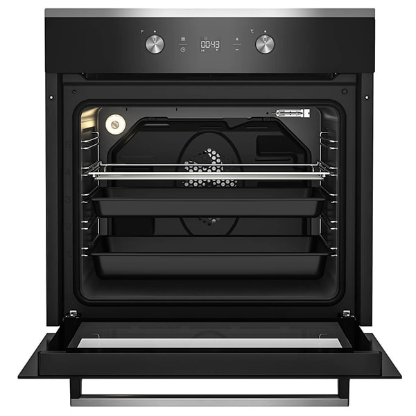 Cuptor incorporabil BEKO BIM25300XM, Electric, Autocuratare catalitica, 71 l, Clasa A, negru