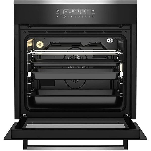 Cuptor incorporabil BEKO BIMM25400XPS, Electric, Autocuratare pirolitica, 71 l, Clasa A, negru