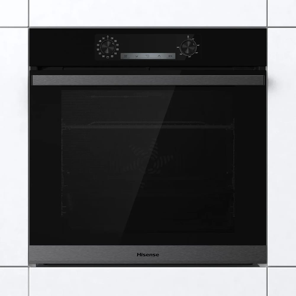 Cuptor incorporabil HISENSE BSA65226AB, Electric, Autocuratare Aqua Clean, 77 l, Clasa A, negru