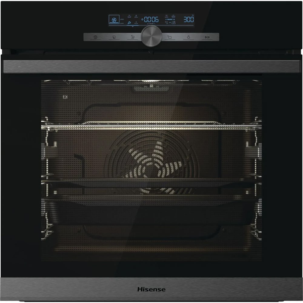 Cuptor incorporabil HISENSE BSA65334PG, Electric, Autocuratare pirolitica, 77 l, Clasa A+, negru