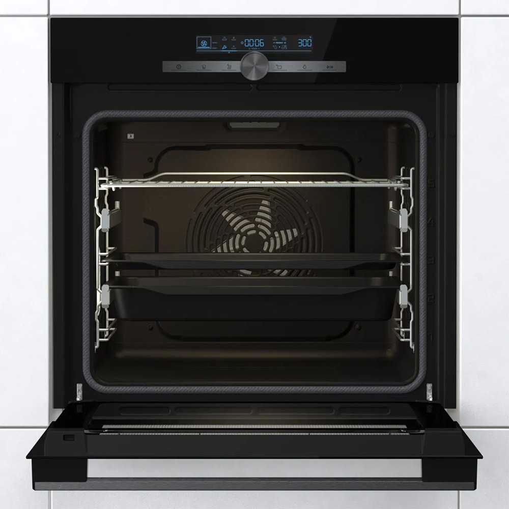 Cuptor incorporabil HISENSE BSA65334PG, Electric, Autocuratare pirolitica, 77 l, Clasa A+, negru