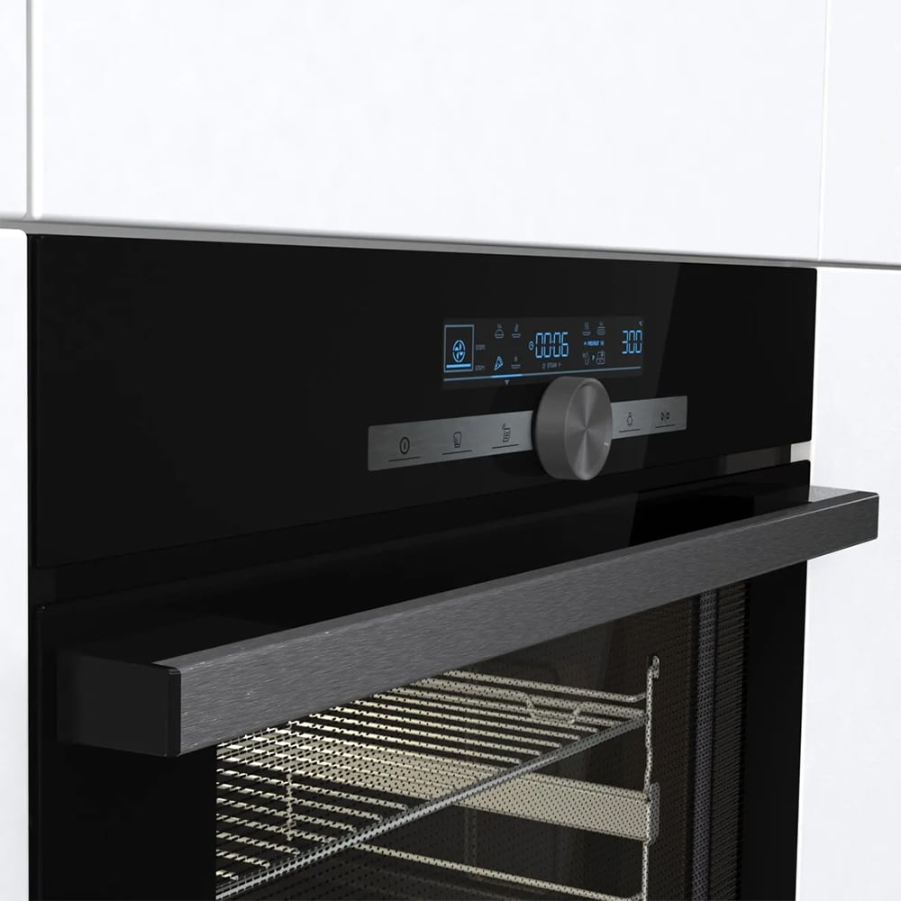 Cuptor incorporabil HISENSE BSA65334PG, Electric, Autocuratare pirolitica, 77 l, Clasa A+, negru