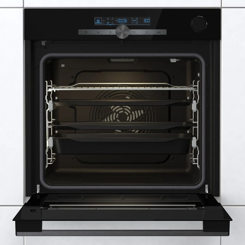 Cuptor incorporabil HISENSE BSA66334PG, Electric, Autocuratare pirolitica, 77 l, Clasa A+, negru 