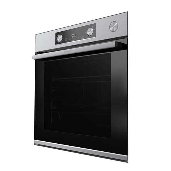 Cuptor incorporabil GORENJE BSA6737E15X, Electric, Autocuratare Catalitica, 77 l, Clasa A, negru-inox