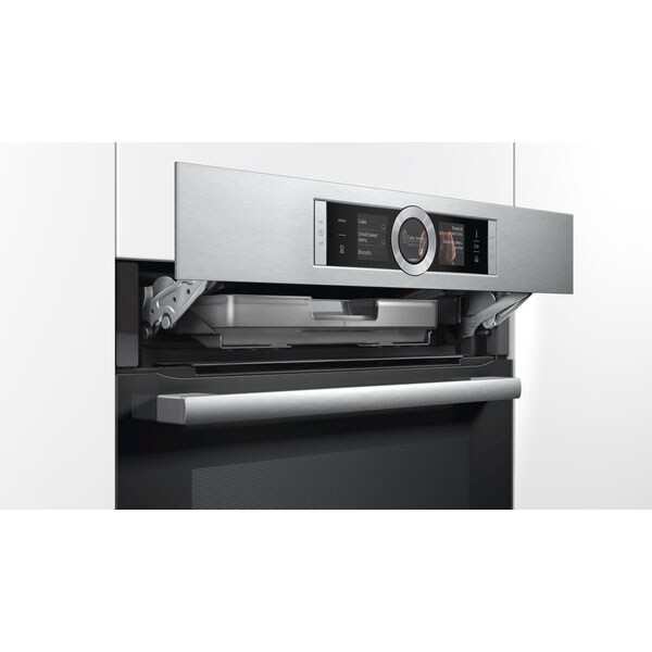 Cuptor incorporabil BOSCH CSG656BS2, Electric, Gatire cu abur, Autocuratare EcoClean, 47 l, Clasa A+, inox