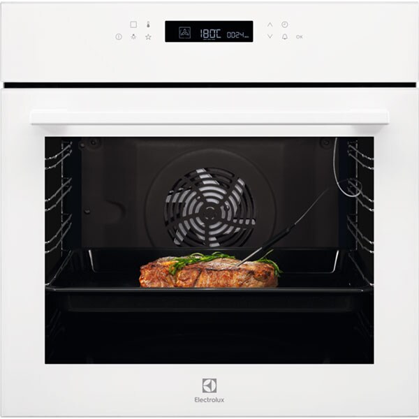 Cuptor incorporabil ELECTROLUX EOE7C31V, Electric, Autocuratare catalitica, 72 l, Clasa A+, alb