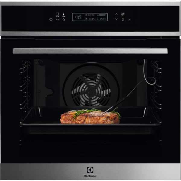 Cuptor incorporabil ELECTROLUX EOE8P31X, Electric, Autocuratare pirolitica, 72 l, Clasa A+, negru