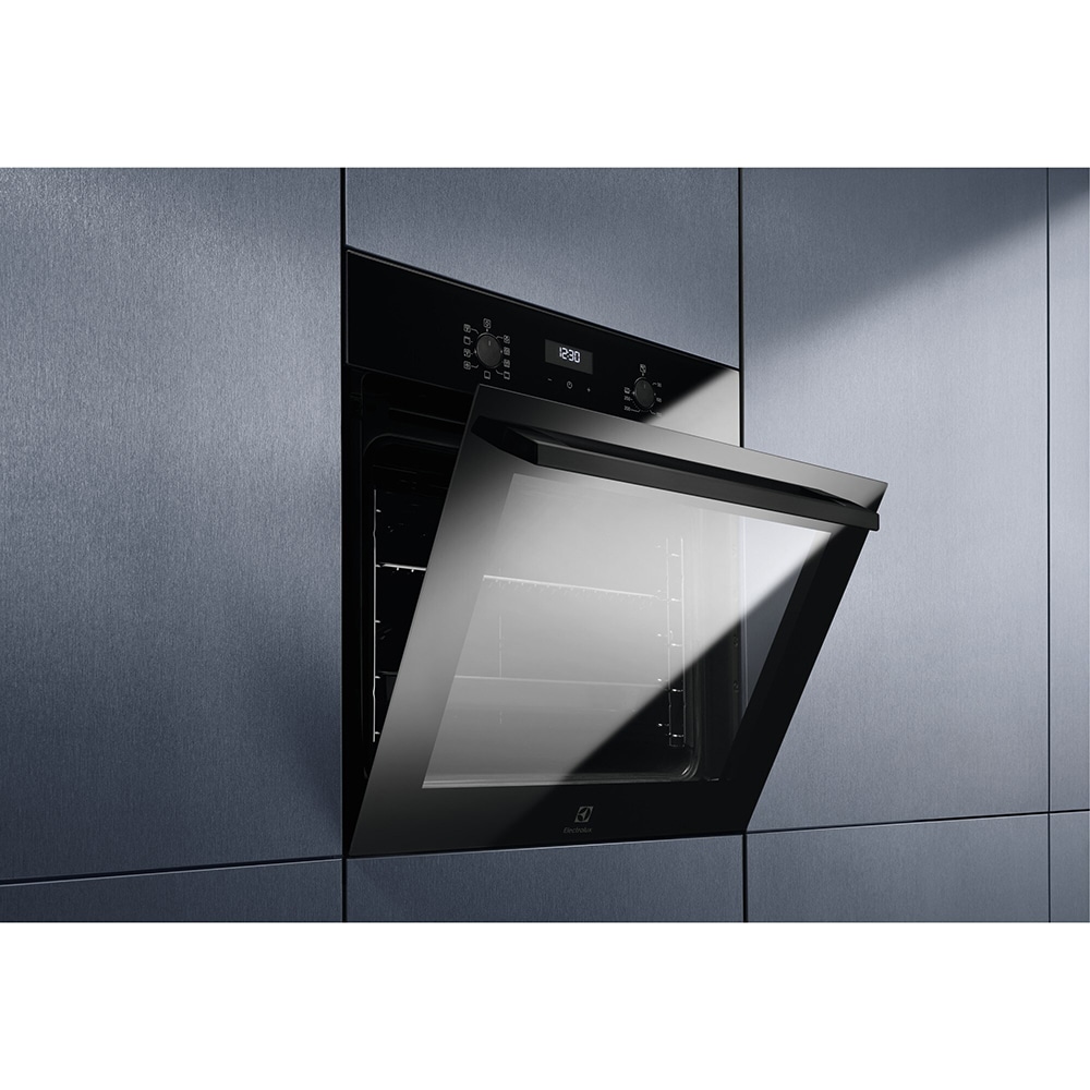 Cuptor incorporabil ELECTROLUX EOF5C50BZ, Electric, Autocuratare catalitica, 65 l, Clasa A, negru