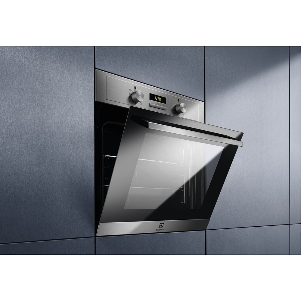 Cuptor incorporabil ELECTROLUX EOH3C00BX, Electric, Autocuratare catalitica, 65 l, Clasa A, inox