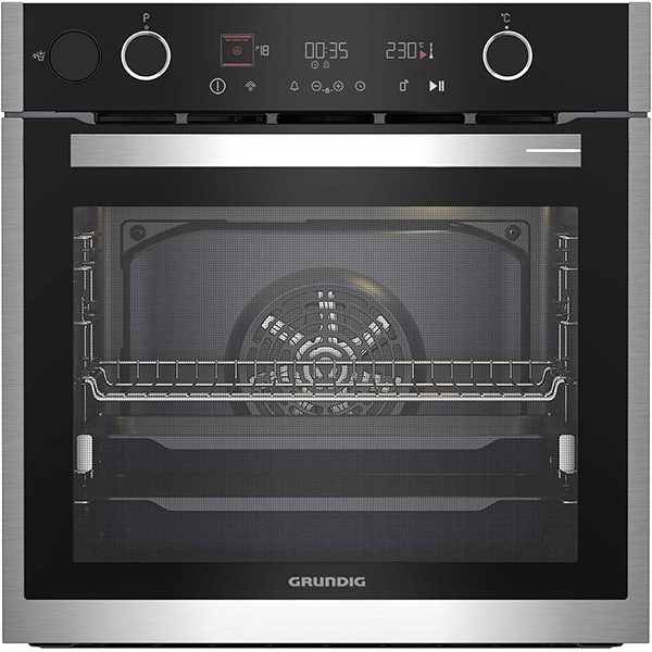 Cuptor incorporabil GRUNDIG GEBD19401BHI, Electric, Autocuratare catalitica, 72 l, Clasa A+, SmartAero Pro, negru