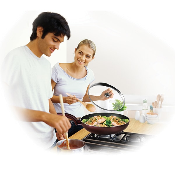 Capac TEFAL Exception 28097812, 30cm, sticla, transparent