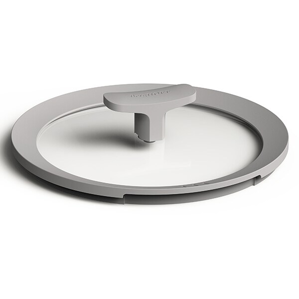 Capac BERGHOFF 3950186, 20cm, sticla, gri