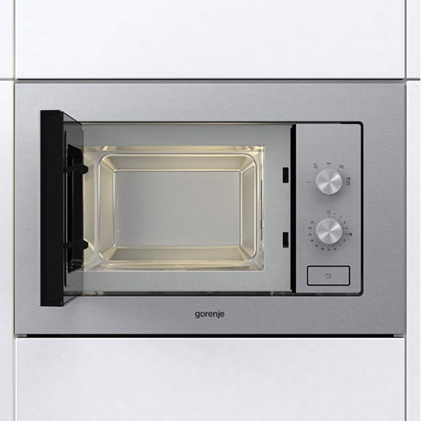 Cuptor cu microunde incorporabil GORENJE BM201EM1X, 20l, 700W, inox