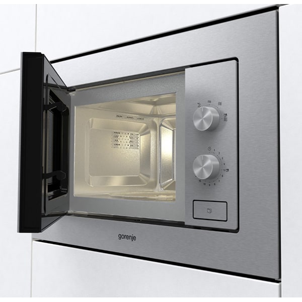Cuptor cu microunde incorporabil GORENJE BM201EM1X, 20l, 700W, inox