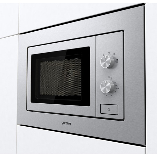 Cuptor cu microunde incorporabil GORENJE BM201EM1X, 20l, 700W, inox
