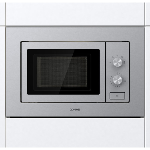Cuptor cu microunde incorporabil GORENJE BM201EM1X, 20l, 700W, inox