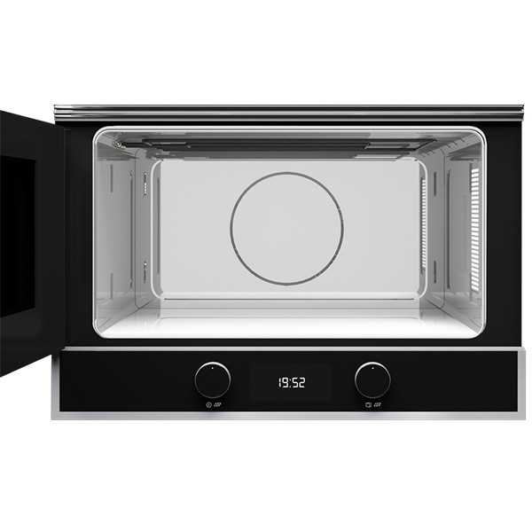 Cuptor cu microunde incorporabil TEKA ML 822 BIS L, 22l, 850W, Grill, negru