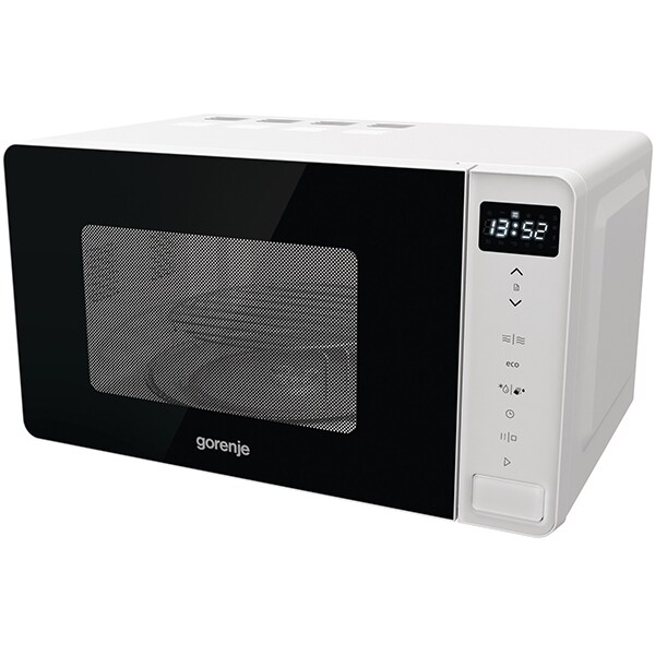 Cuptor microunde cu grill GORENJE MO20S4W, 20l, 800W, alb