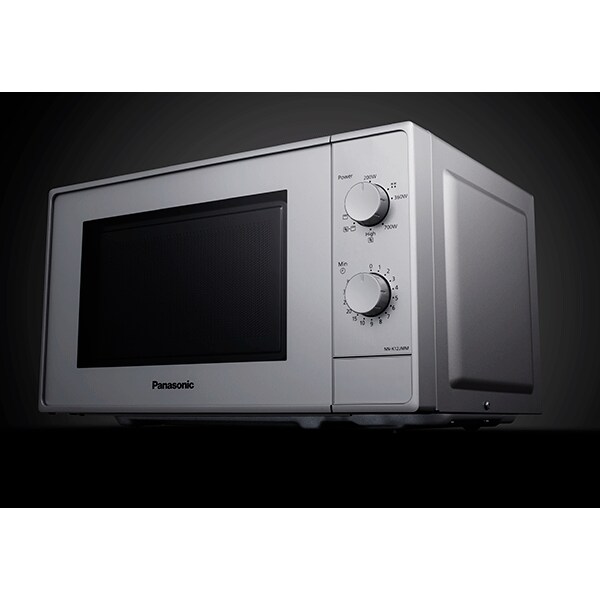 Cuptor microunde cu grill PANASONIC NN-K12JMMEPG, 20l, 800W, argintiu