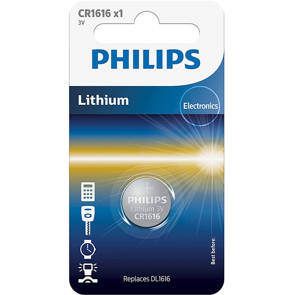 Baterie litiu PHILIPS CR1616, 3V