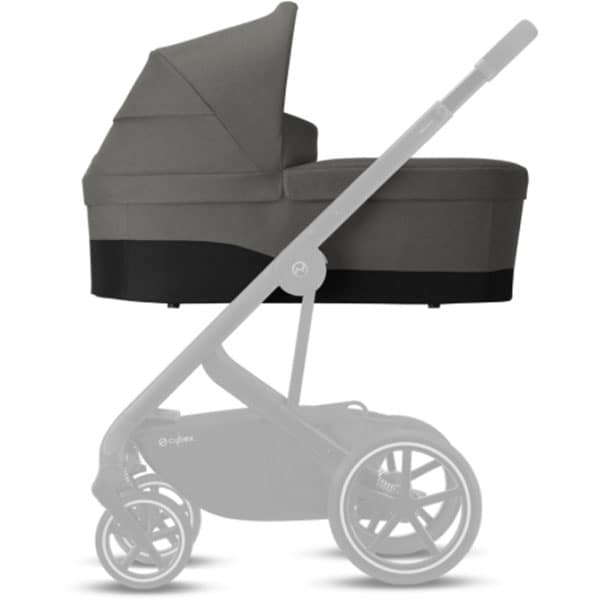 Landou CYBEX Carrycot S 520001547, 3-6 luni, gri-negru