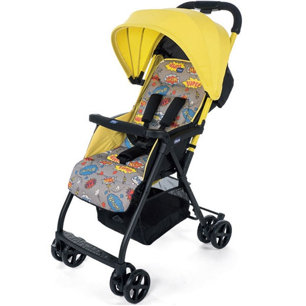 Carucior sport CHICCO Ohlala 2 Comics, 5 puncte, 0 luni - 3 ani, galben