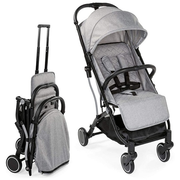 Carucior sport CHICCO Trolley Me 798658LIGHTGREY, 5 puncte, 0 luni+, gri