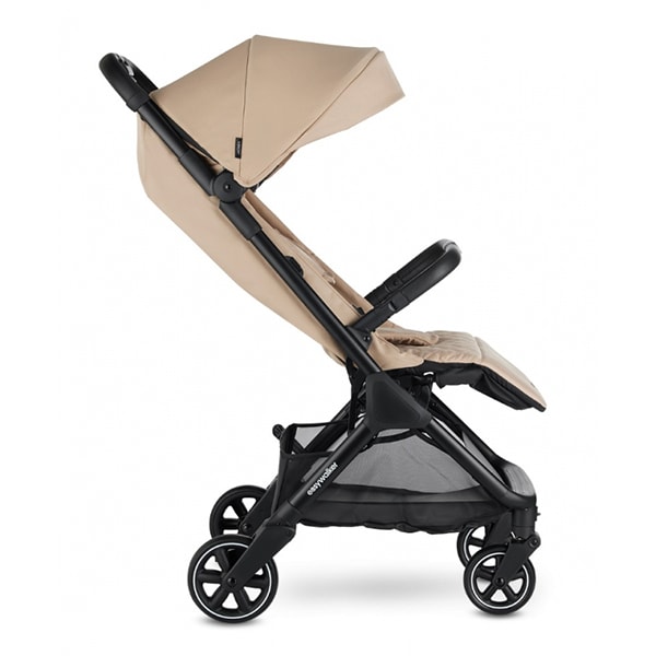 Carucior sport EASYWALKER Jackey Sand Taupe EJA10007, 5 puncte, 0 luni+, crem-negru