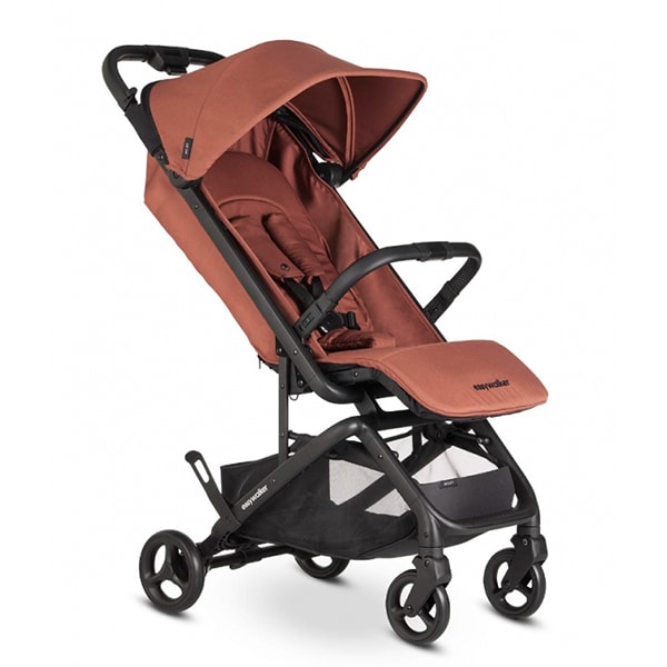 Carucior sport EASYWALKER Miley 2 EML20002, 5 puncte, 0 luni+, rosu-negru