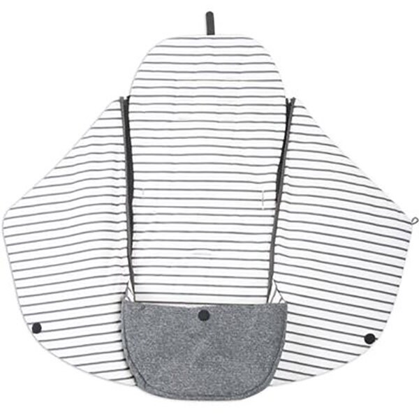 Carucior 3 in 1 GRACO Evo II Avant Breton Stripe G6CL197BTSU-3-1, 0 luni - 3 ani, negru-gri
