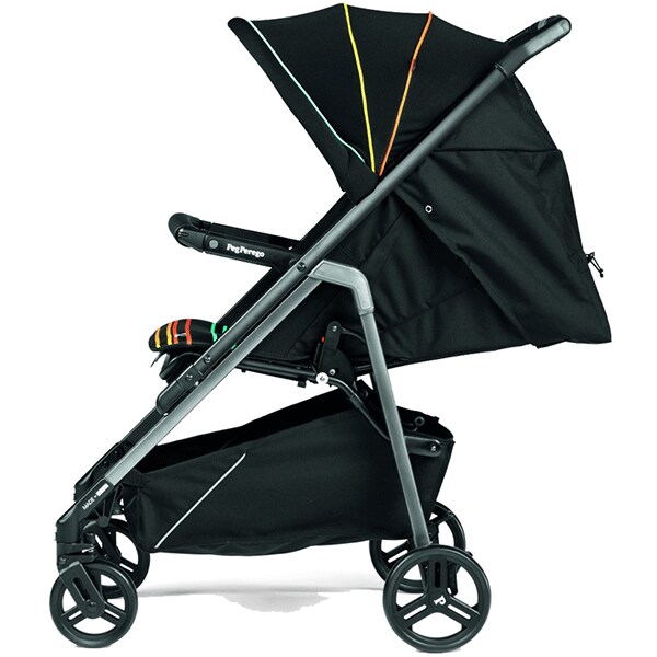 Carucior sport PEG PEREGO Tak IP13280000RB01DX13, 5 puncte, 0-22kg, negru-multicolor