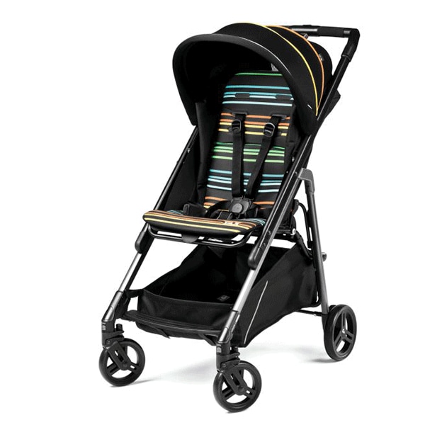 Carucior sport PEG PEREGO Tak IP13280000RB01DX13, 5 puncte, 0-22kg, negru-multicolor