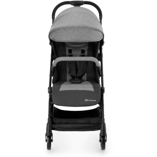Carucior sport KINDERKRAFT Indy KKWINDYGRY0000, 5 puncte, 0 luni+, gri-negru