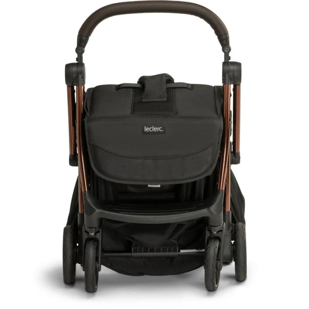 Carucior sport LECLERC Influencer LINF71678, 5 puncte, 6 luni+, negru